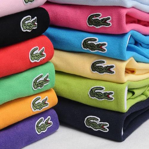 100 POLOS LACOSTE MADE IN PERU  DESIGNED IN  - Imagen 1