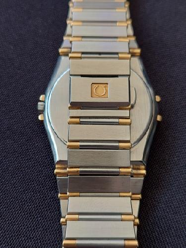 Relógio marca omega aço e ouro com divisão - Imagen 1