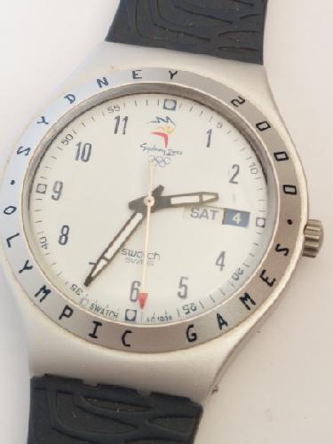 Relógio marca swatch quartsz calendrio sé - Imagen 3